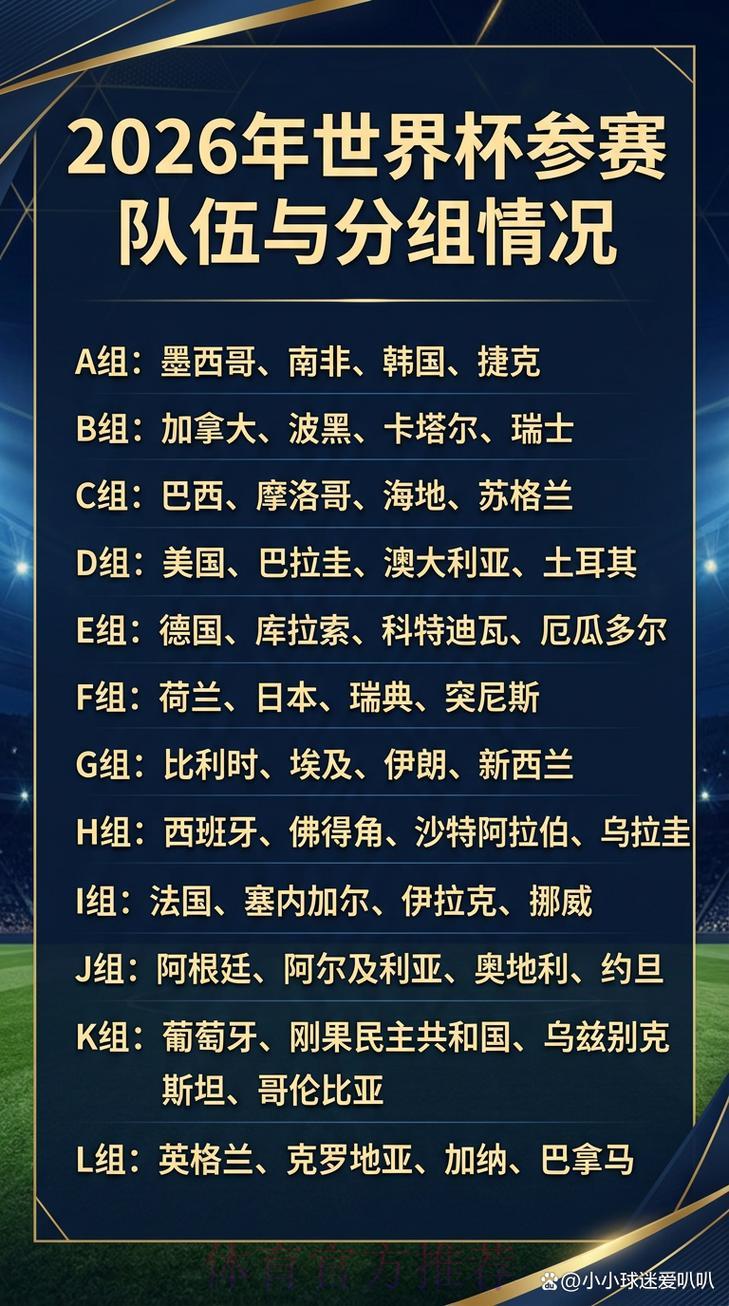 2026年世界杯预选赛赛程安排与比分展望